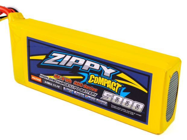 Акумулятор ZIPPY Compact 5000mAh 3S 20C, Фото 2