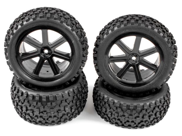 Комплект коліс для баггі 87мм 1/10  (4шт), Світлина 1