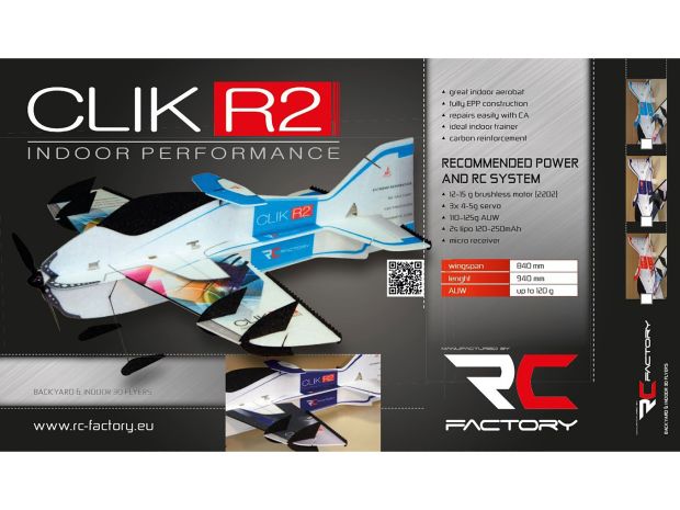 Модель для 3D-пілотажу Clik R2 (Red), Світлина 2