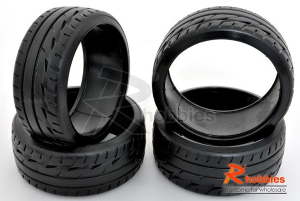 Комплект дріфтової гуми 1/10 LP29 T-DRIFT BRIDGESTONE POTENZA RE-11 , Фото 1