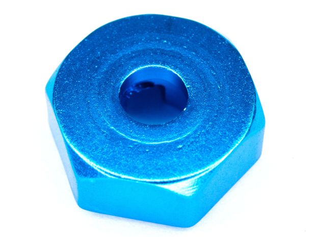 Алюмінієвий шестигранний адаптер 5мм х 12мм (4шт), Світлина 3