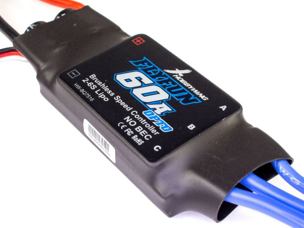 Регулятор безколекторний Hobbywing FlyFun 60A OPTO V4, Фото 2