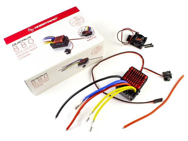Регулятор колекторний HobbyWing QuicRun WP880 Dual, Фото 6