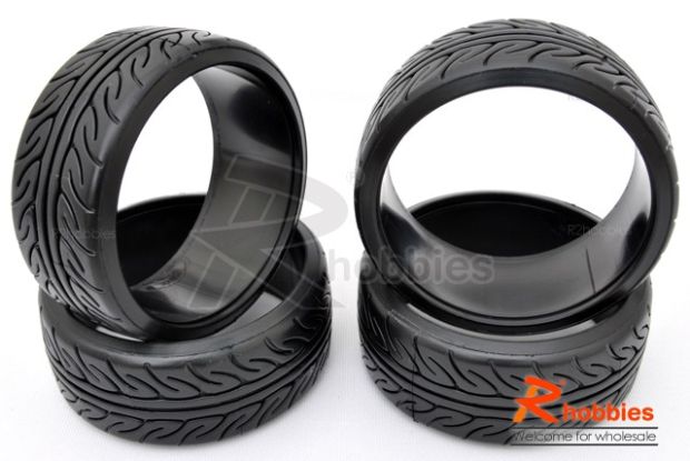 Комплект дріфтової гуми 1/10 T-DRIFT Yokohama Advan Neova AD08 , Світлина 1