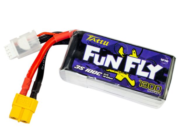 Акумулятор TATTU FunFly 1300mAh 3S 100C, Світлина 2