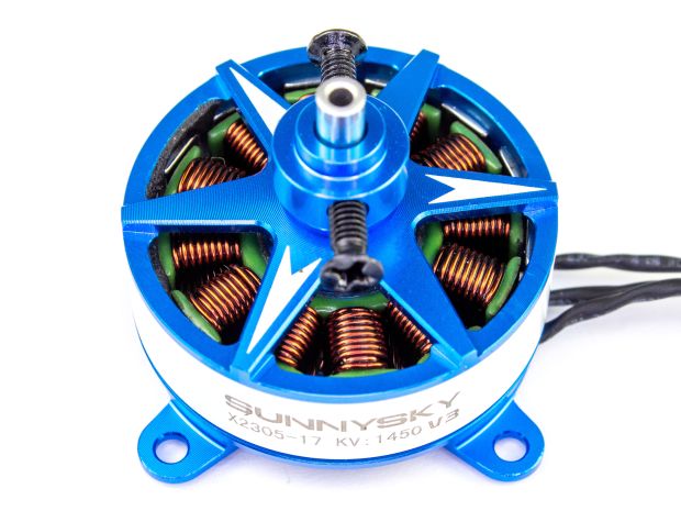 Двигун безколекторний SunnySky X2305-1450kv V3, Світлина 1