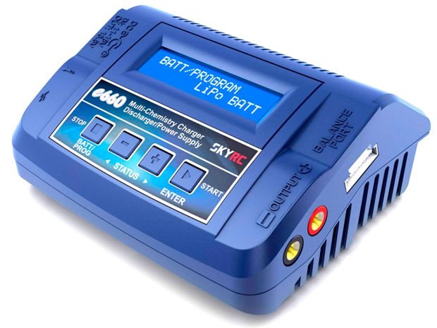 Зарядний пристрій SkyRC e660 60W 6A, Світлина 1