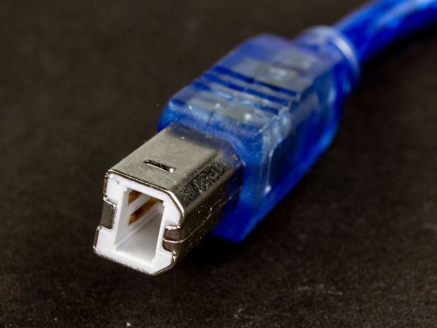 Кабель USB-USB Type B (300мм), Фото 2