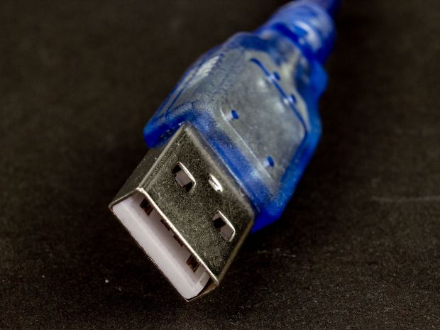 Кабель USB-USB Type B (300мм), Фото 3