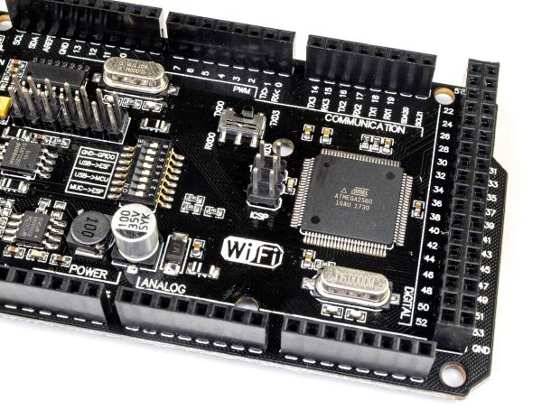 Контролер Arduino Mega 2560 R3 (CH340G) + Wi-Fi модуль (ESP8266), Фото 3