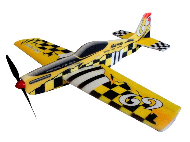 Авіамодель Mustang (Yellow), Світлина 1