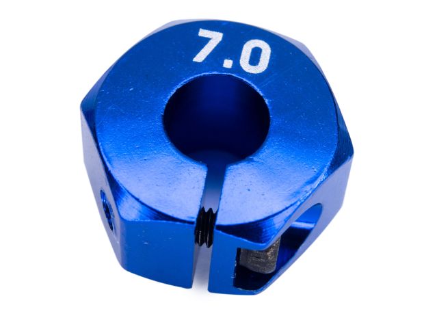 Алюмінієвий шестигранний адаптер 7мм х 12мм (4шт), Світлина 2