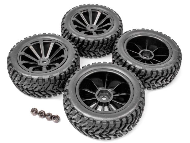 Комплект коліс Rally-X 76мм 1/10 (4шт), Світлина 4