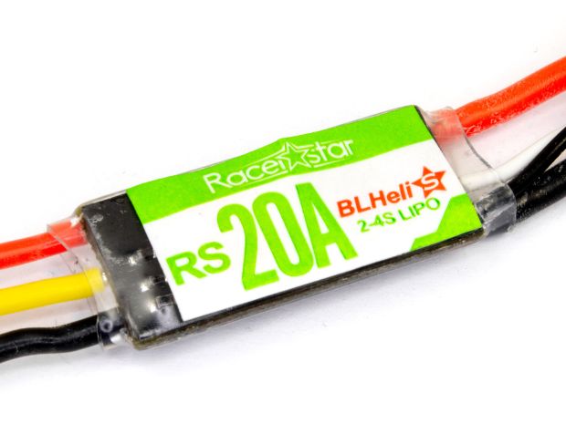 Регулятор безколекторний Racerstar RS20A BLHeliS, Світлина 1