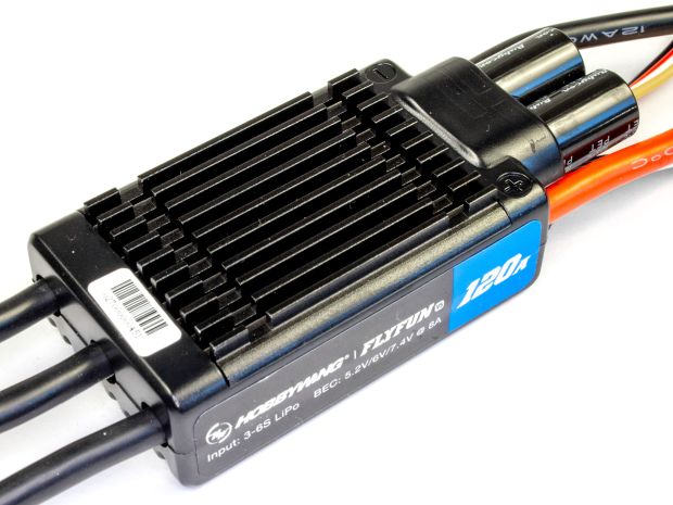 Регулятор безколекторний Hobbywing FlyFun 120A V5, Фото 1