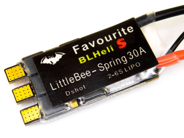 Регулятор безколекторний Favourite LittleBee-Spring 30A BLHeli_S (2-6S Li-Po), Фото 1
