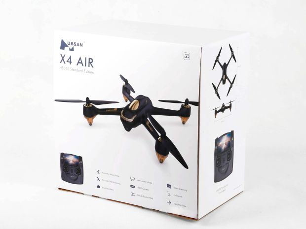 Квадрокоптер Hubsan H501S X4 Air Standart Edition FPV (чорний), Світлина 8