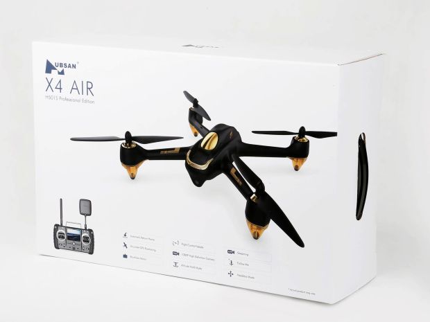 Квадрокоптер Hubsan H501S X4 Air Pro High Edition FPV (чорний), Світлина 8