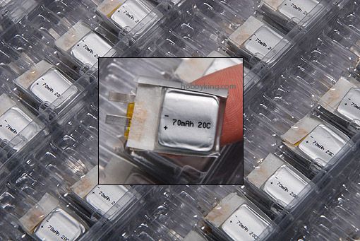 Акумулятор ZIPPY 70mAh 1S 20C, Світлина 1