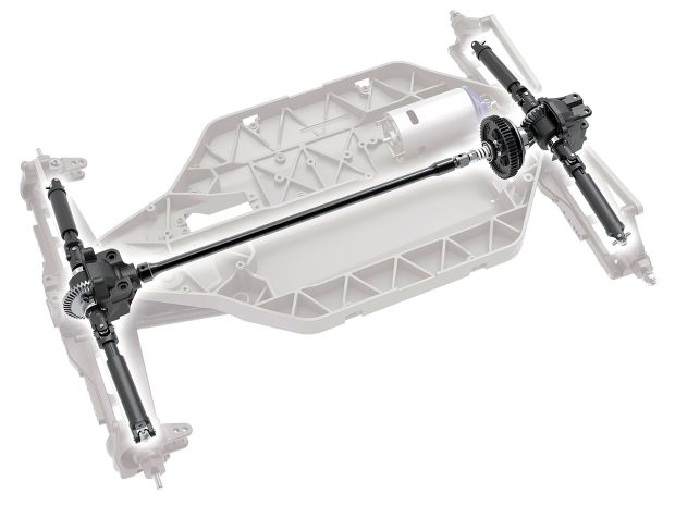 Автомодель шорт-корс Traxxas Slash 4x4 4WD 1/10 RTR (68054-1 Green), Світлина 7