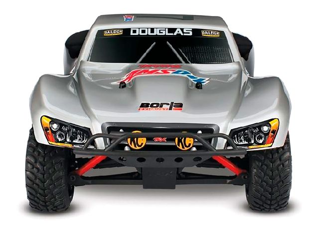 Автомодель шорт-корс Traxxas Slash 4x4 4WD 1/16 RTR (70054-1 Silver), Фото 2