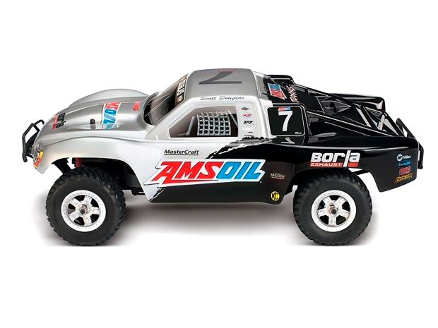 Автомодель шорт-корс Traxxas Slash 4x4 4WD 1/16 RTR (70054-1 Silver), Фото 3