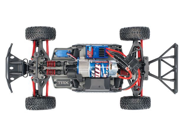 Автомодель шорт-корс Traxxas Slash 4x4 4WD 1/16 RTR (70054-1 Silver), Фото 5