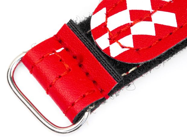 Ремінець iFlight (25см) для фіксації акумулятора на липучці (червоний), Світлина 2