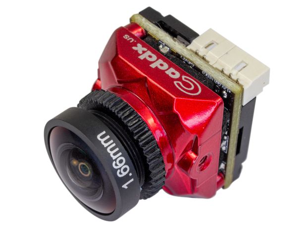 Камера Caddx Ratel FPV 1200TVL 1.66мм (червона), Фото 1