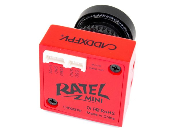 Камера Caddx Ratel Mini FPV 1200TVL 1.8мм (червона), Світлина 2