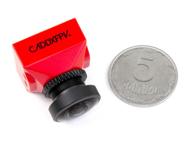 Камера Caddx Ratel Mini FPV 1200TVL 1.8мм (червона), Світлина 3