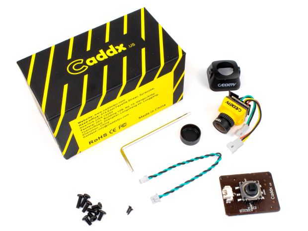 Камера Caddx Baby Ratel FPV 1200TVL 1.8мм (жовта), Фото 5