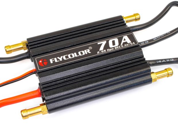 Регулятор швидкості FlyColor 70A з водяним охолодженням, Фото 1