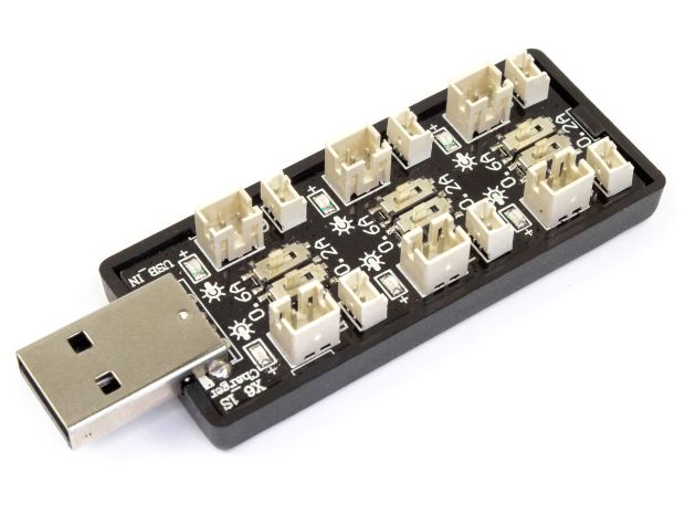 Зарядний пристрій USB для 6-ти 1S LiPo акумуляторів, Фото 1