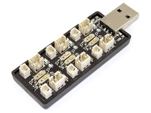 Зарядний пристрій USB для 6-ти 1S LiPo акумуляторів, Фото 2