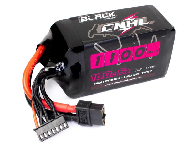 Акумулятор CNHL 1100mAh 6S 100C (Black Series), Фото 1