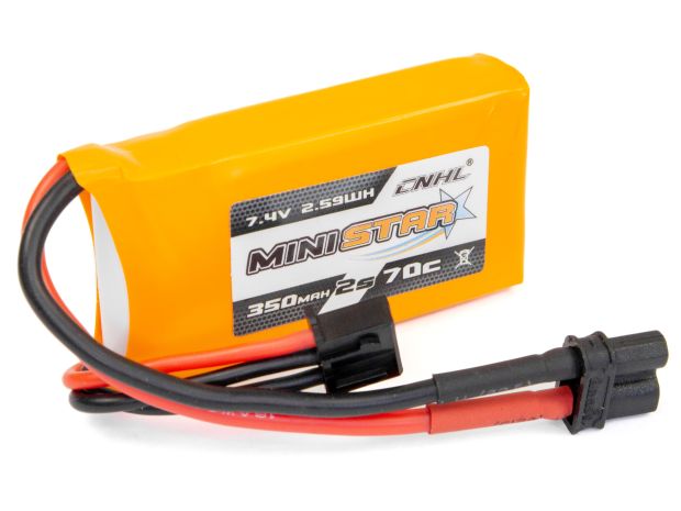 Акумулятор CNHL MiniStar 350mAh 2S 70C, Фото 1