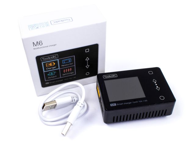 Зарядний пристрій ToolkitRC M6 V2 150W 10A, Фото 7