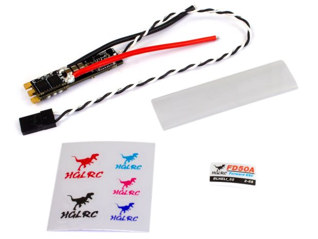 Регулятор безколекторний HGLRC Forward FD50A BLHeli32, Світлина 4