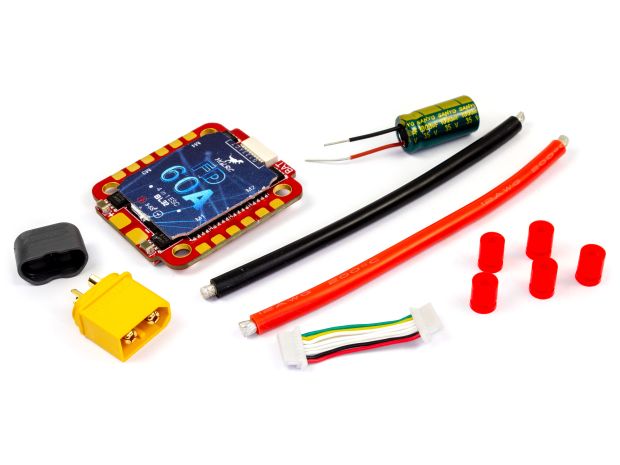 Регулятор безколекторний 4в1 HGLRC FD60A BLHeli32, Світлина 3