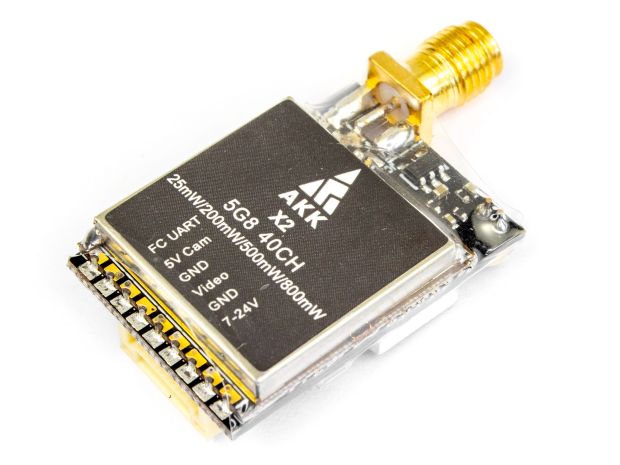Відеопередавач AKK X2-S 5.8GHz 800mW, Фото 1