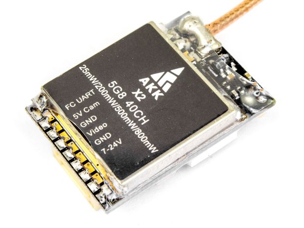 Відеопередавач AKK X2P 5.8GHz 800mW, Світлина 1