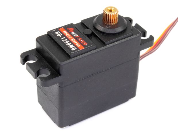 Сервомеханізм аналоговий Power HD-1250MG 25g/3.0kg/0.14sec (4.8V), Світлина 1