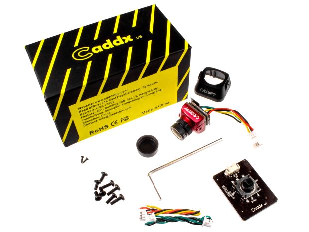 Камера Caddx Baby Ratel FPV 1200TVL 1.8мм (червона), Світлина 5