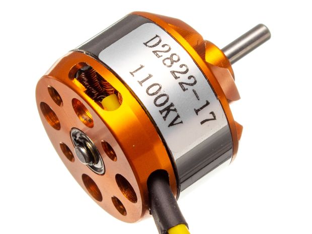 Двигун безколекторний DYS D2822/17 1100kv, Світлина 1