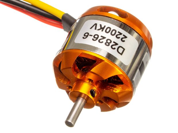 Двигун безколекторний DYS D2826/6 2200kv, Світлина 2