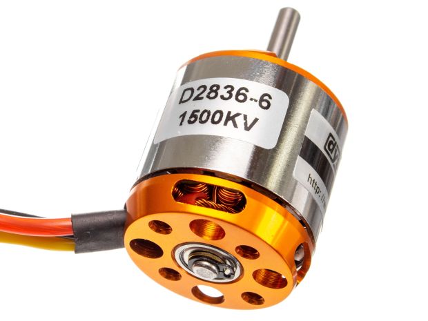 Двигун безколекторний DYS D2836/6 1500kv, Світлина 3