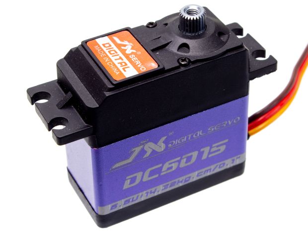 Сервомеханізм цифровий JX DC6015 62g/10.7kg/0.12sec (4.8V), Світлина 1