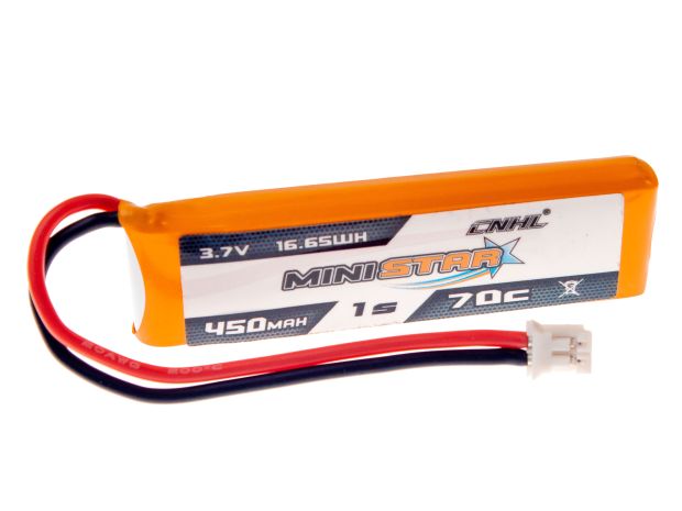 Акумулятор CNHL MiniStar 450mAh 1S 70C, Фото 1