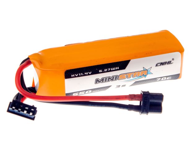 Акумулятор CNHL MiniStar HV 550mAh 3S 70C, Фото 1